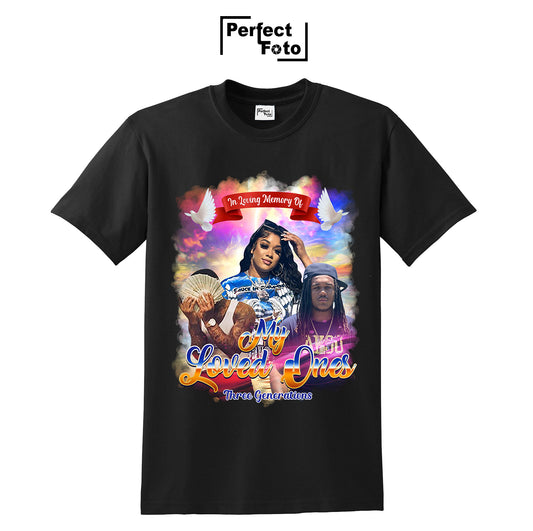 Custom Memorial & Tribute Shirt Design 9