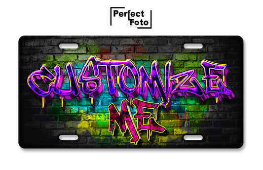 Customized License Plate Design 2