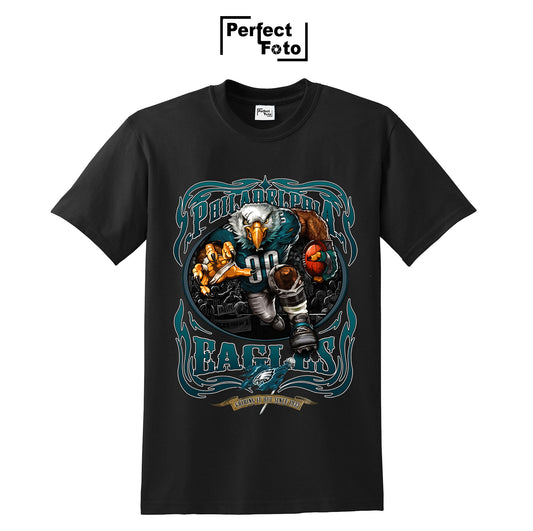 Pre Made Football & Eagles Shirt Design 48