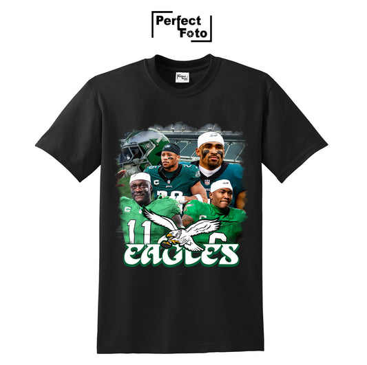 Pre Made Football & Eagles Shirt Design 8
