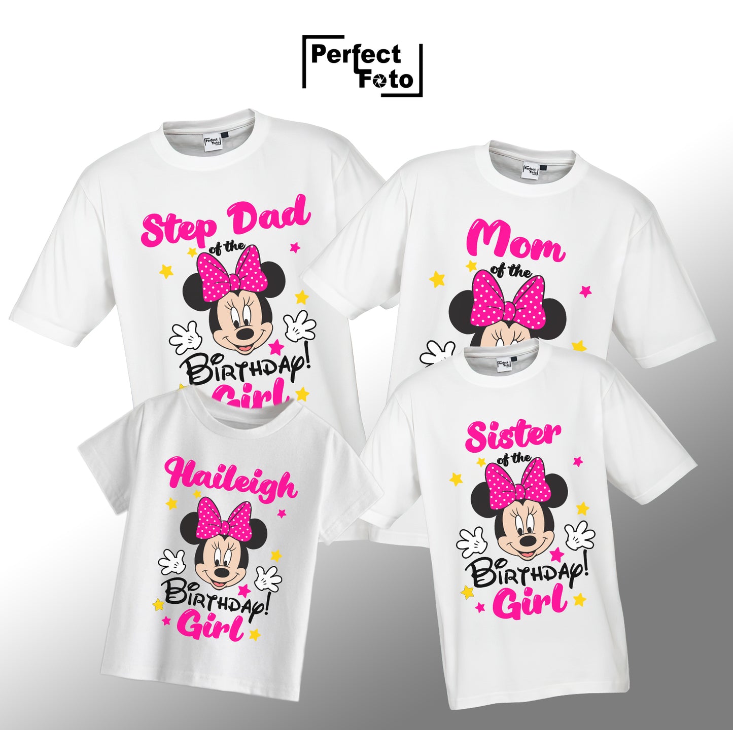 shirt mockup for family birthday