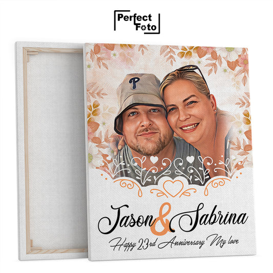 16x20 Customized Framed Canvas Design 2