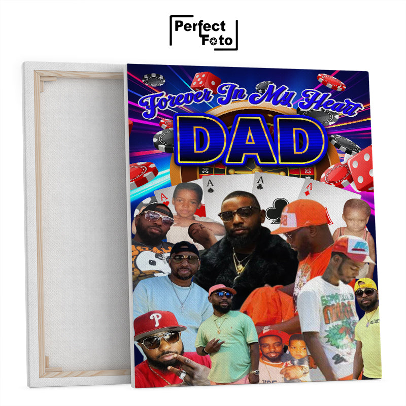 16x20 Customized Framed Canvas Design 3