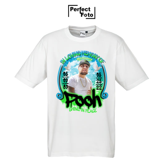 Airbrush Memorial Shirt Template 2