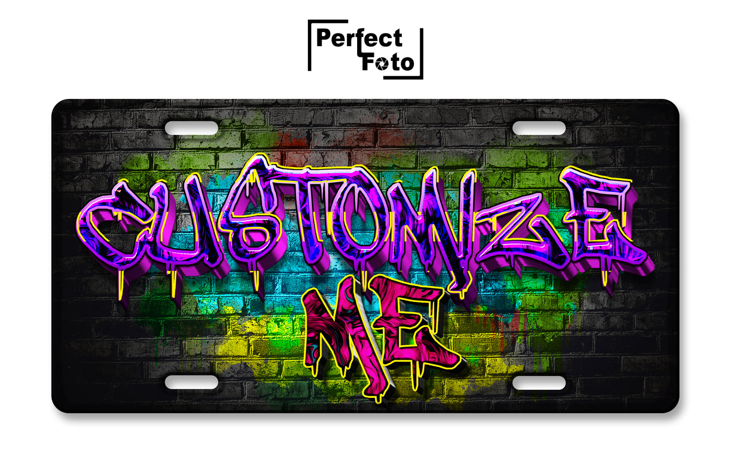 Customized License Plate Design 2