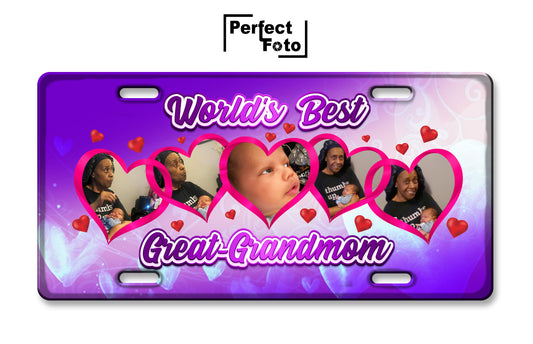 Customized License Plate Design 3